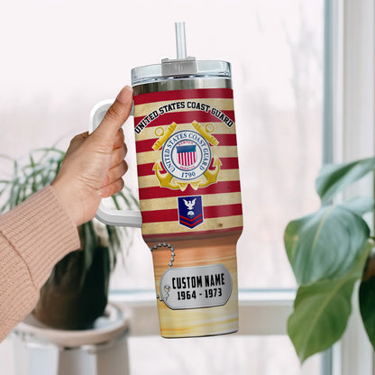 US Coast Guard – Tumbler 40oz - Home Of The Free