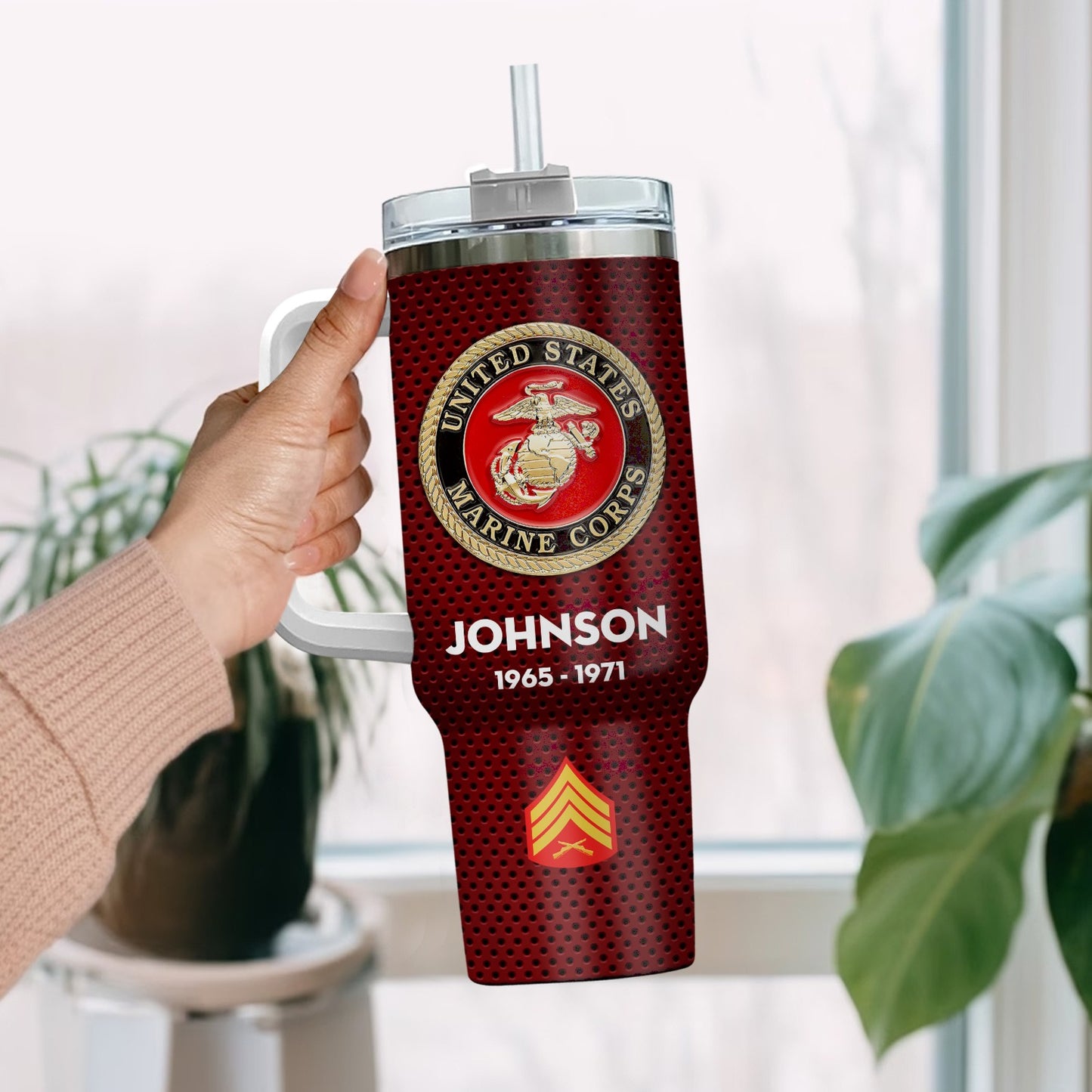 US Marine Corps – Tumbler 40oz - Honor Our Heroes