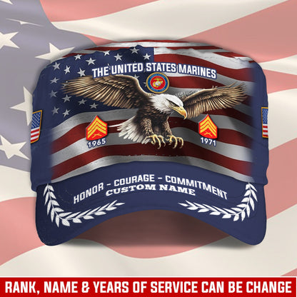US Marine Corps – Military Cap -  No One Gets Left Behind