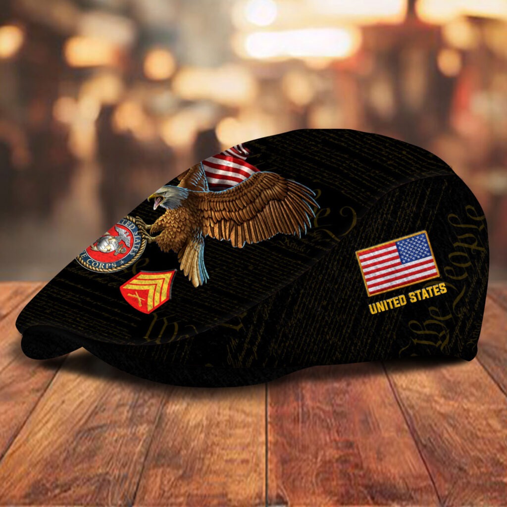 Custom U.S. Marine Corps Jeff Cap – American Eagle Valor