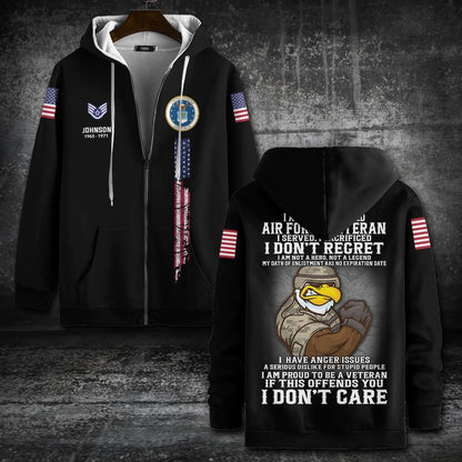 U.S Air Force – T-shirt – PROUD TO BE A VETERAN