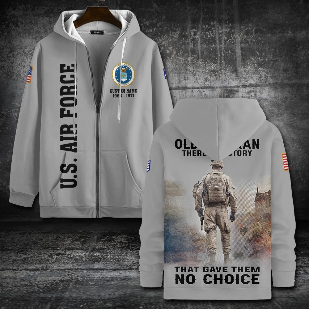 U.S Air Force – T-shirt – BEHIND EVERY OLD VETERAN THERE IS A STORY