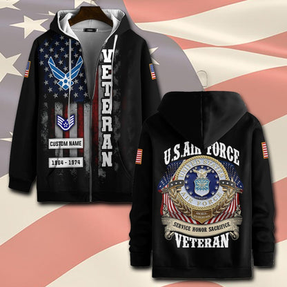 U.S Air Force – T-shirt – SACRIFICE HONOR SERVICE