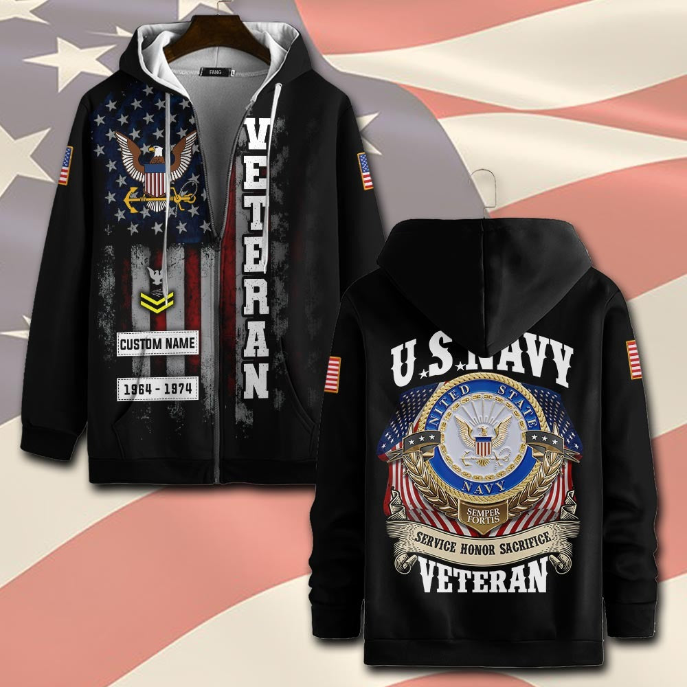 U.S Navy – T-shirt – SACRIFICE HONOR SERVICE