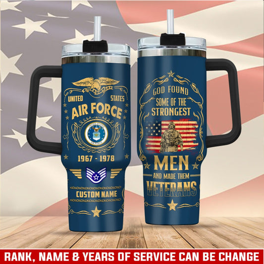 US Air Force – Tumbler 40oz - Freedom Over Fear