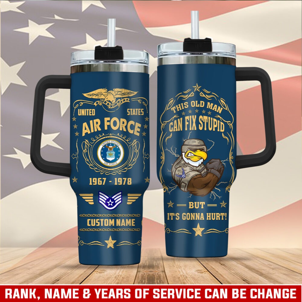 US Air Force – Tumbler 40oz - Life And Pride