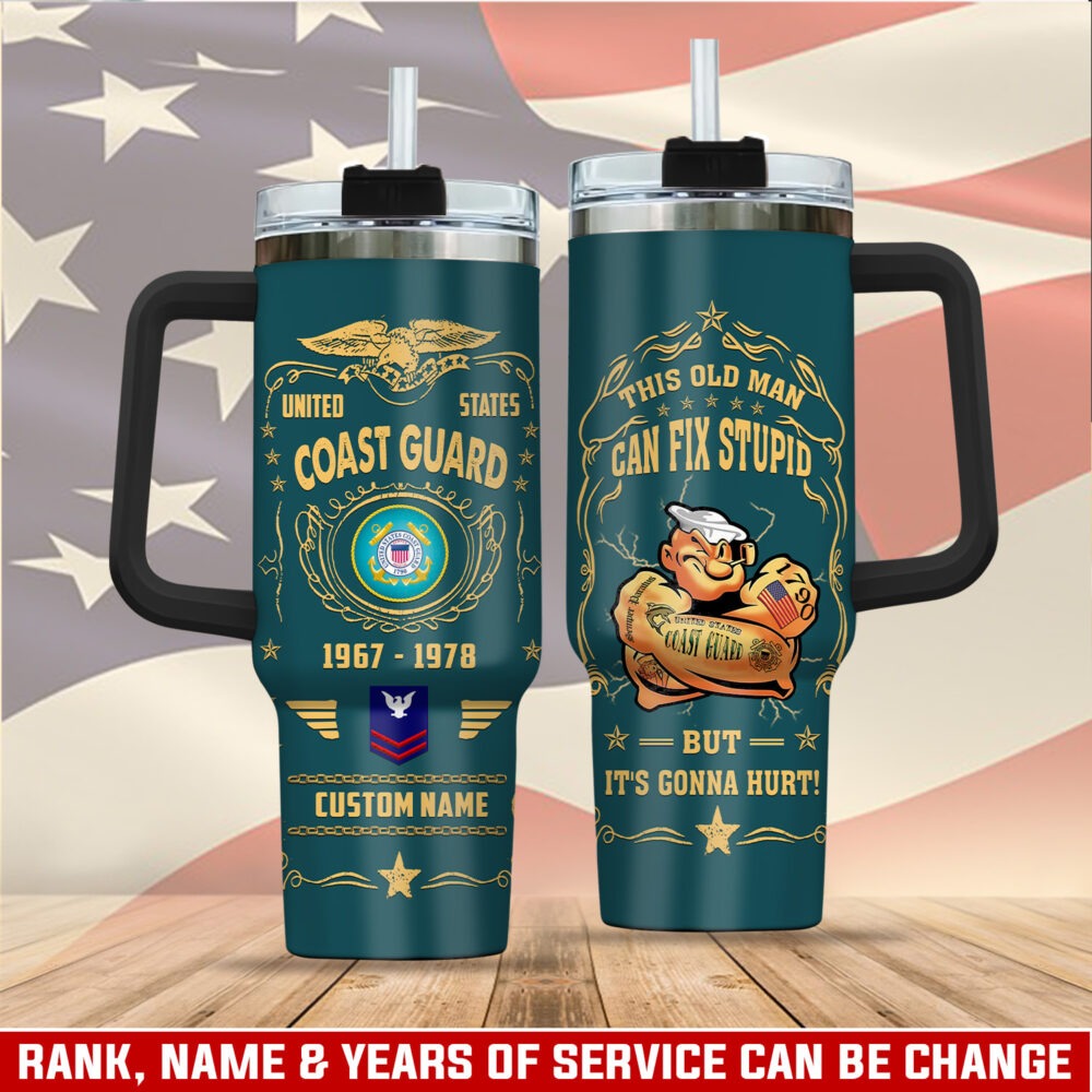 US Coast Guard – Tumbler 40oz - Life And Pride