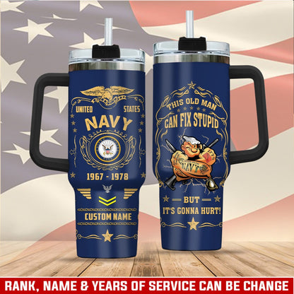 US Navy – Tumbler 40oz - Life And Pride