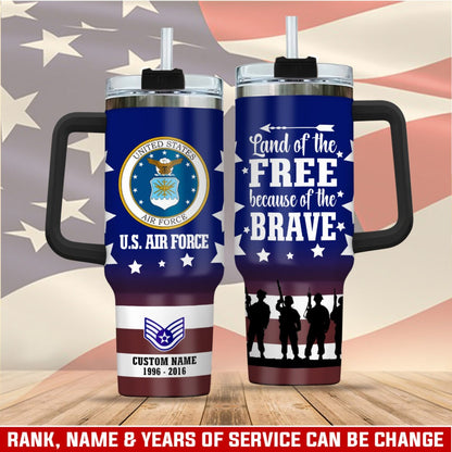 US Air Force – Tumbler 40oz - Service Before Self
