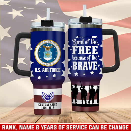 US Air Force – Tumbler 40oz - Service Before Self