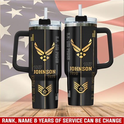 US Air Force – Tumbler 40oz - Classic Military Tribute