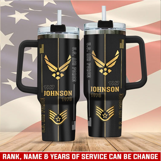 US Air Force – Tumbler 40oz - Classic Military Tribute