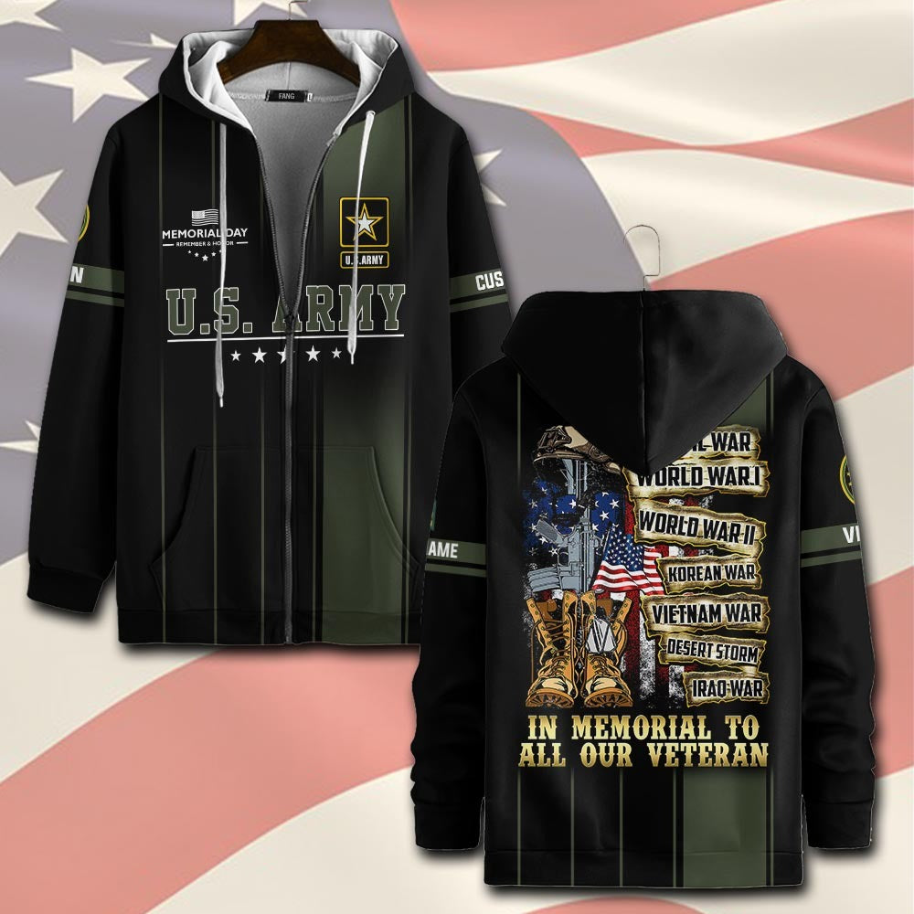 U.S Army – T-shirt –  Freedom Valor Tribute