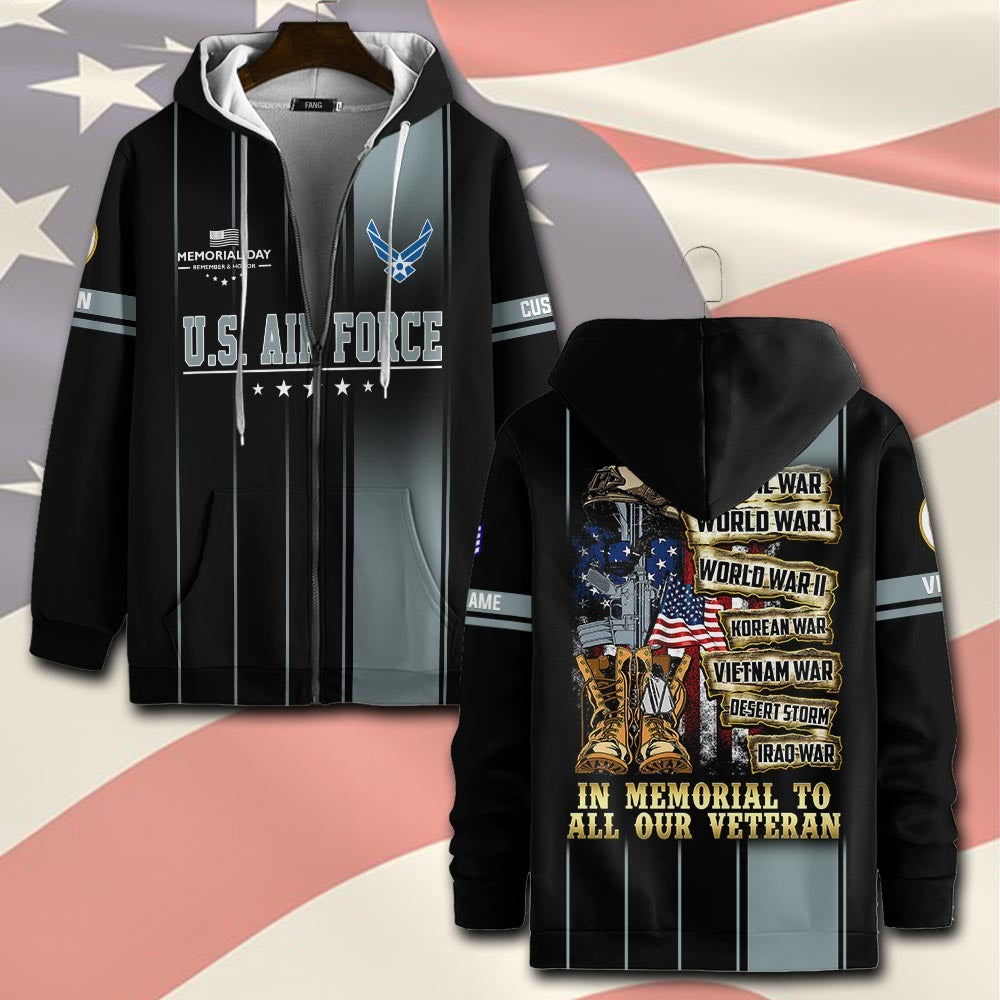 U.S Air Force – T-shirt – Freedom Valor Tribute