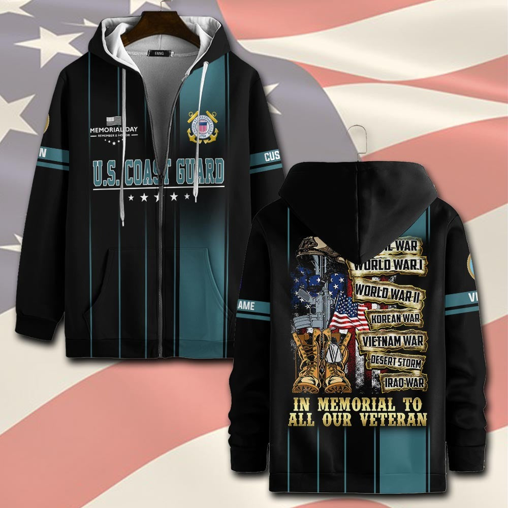 U.S Coast Guard – T-shirt – Freedom Valor Tribute