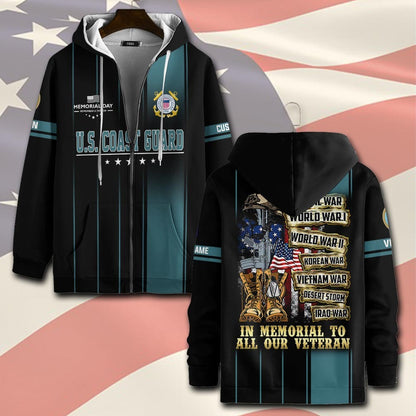 U.S Coast Guard – T-shirt – Freedom Valor Tribute