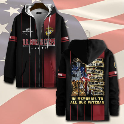 U.S Marine Corps – T-shirt – Freedom Valor Tribute