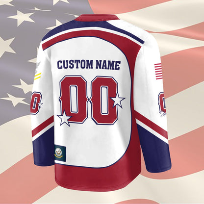 US Navy – Hockey Jersey – Patriot Freedom Jersey