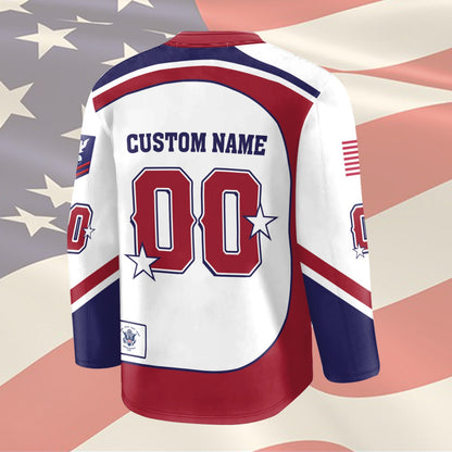 US Coast Guard – Hockey Jersey – Patriot Freedom Jersey