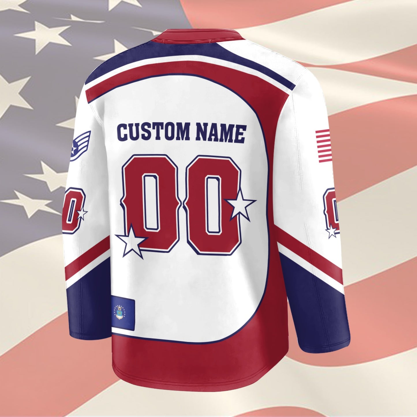 US Air Force – Hockey Jersey – Patriot Freedom Jersey