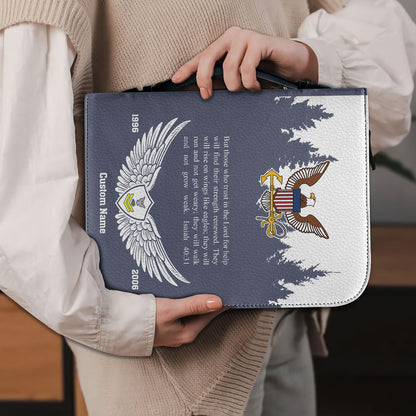 US Navy – Bible Cover – Guardian Wings Cross