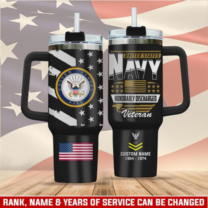 US Navy – Tumbler 40oz - All Gave Some, Some Gave All