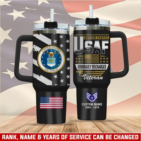 US Air Force – Tumbler 40oz - All Gave Some, Some Gave All