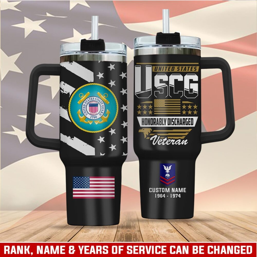 US Coast Guard – Tumbler 40oz - All Gave Some, Some Gave All