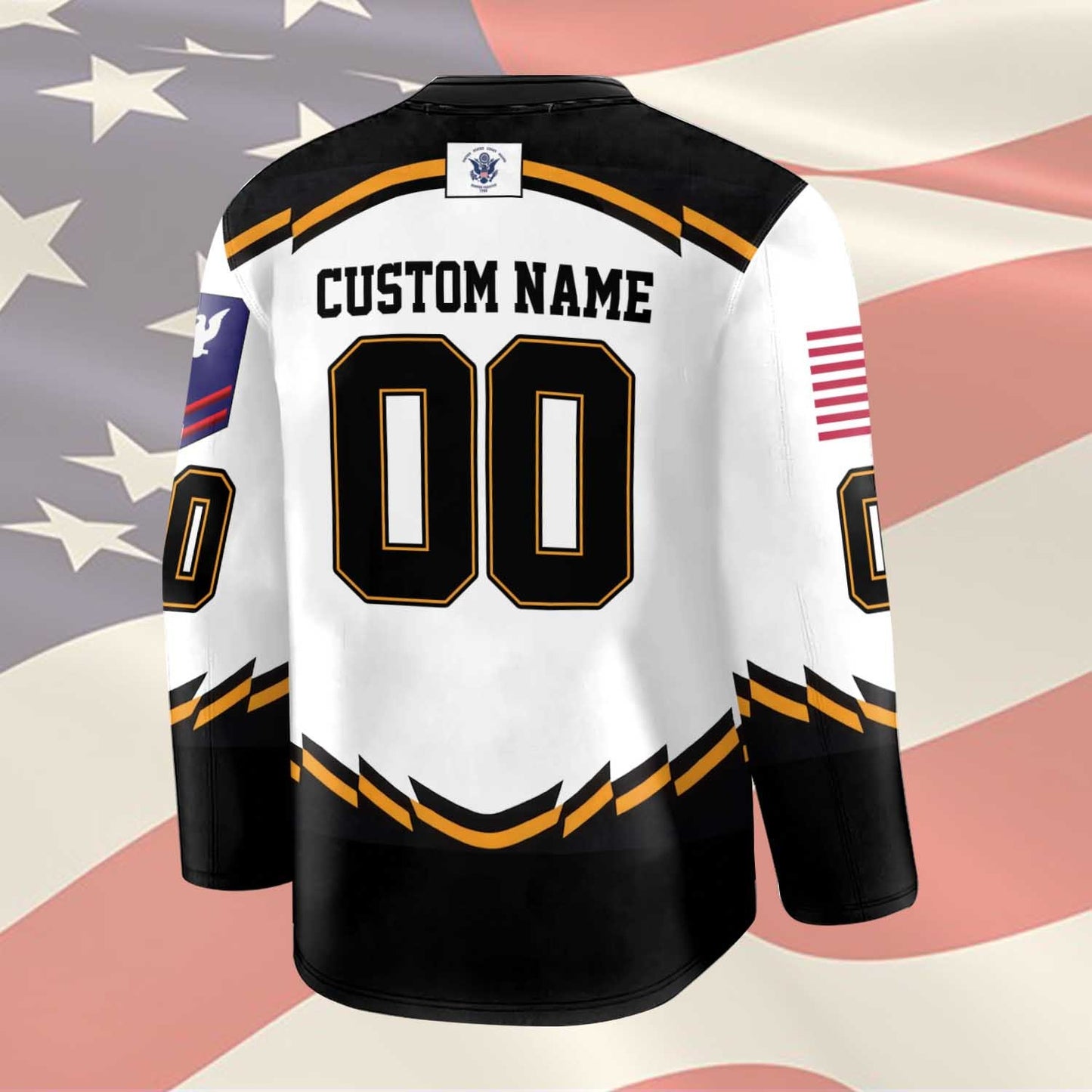 US Coast Guard – Hockey Jersey – Honor Eagle Emblem