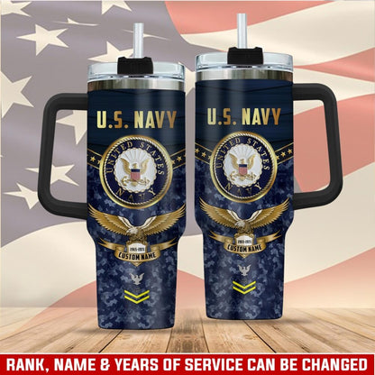 US Navy - Tumbler 40oz - Military camouflage pattern
