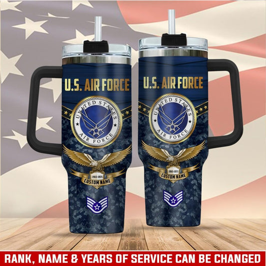 US Air Force - Tumbler 40oz - Military camouflage pattern