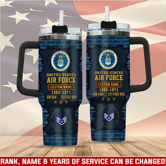 US Air Force - Tumbler 40oz - Broken brick pattern