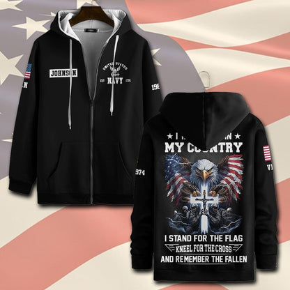 U.S Navy – T-shirt – I TAKE PRIDE IN MY COUNTRY