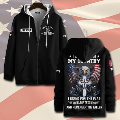 U.S Coast Guard – T-shirt – I TAKE PRIDE IN MY COUNTRY