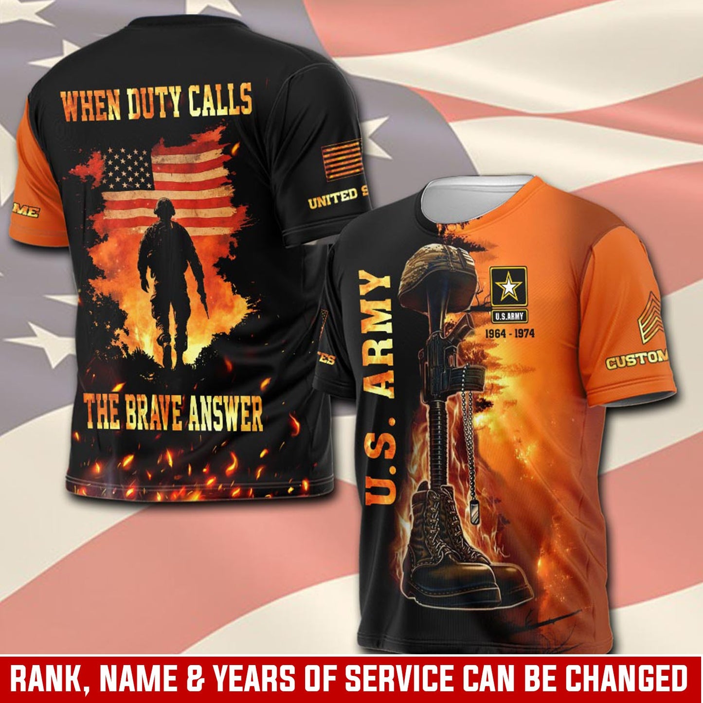 U.S Army – T-shirt – When duty calls