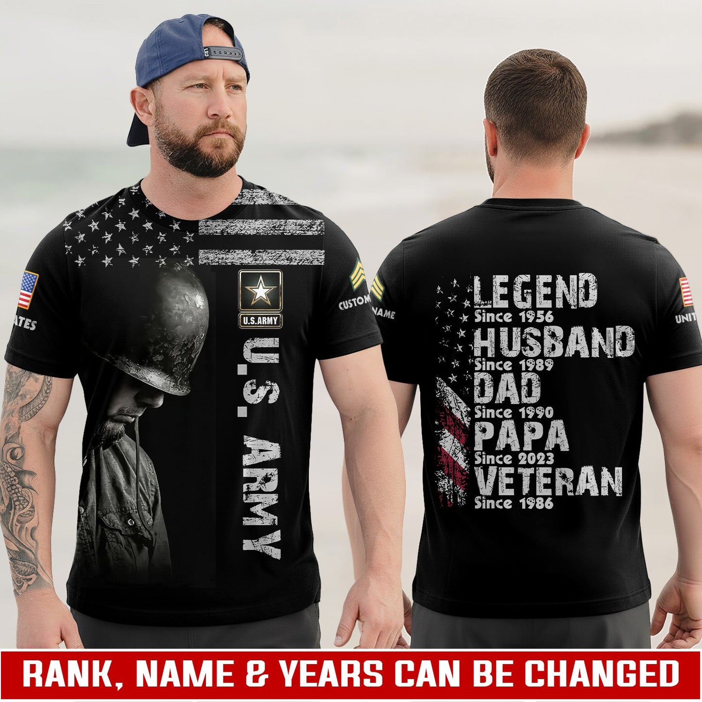 U.S Army – T-shirt – AS A SOLDIER, AS A MAN