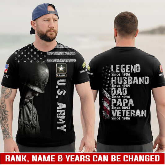 U.S Army – T-shirt – AS A SOLDIER, AS A MAN