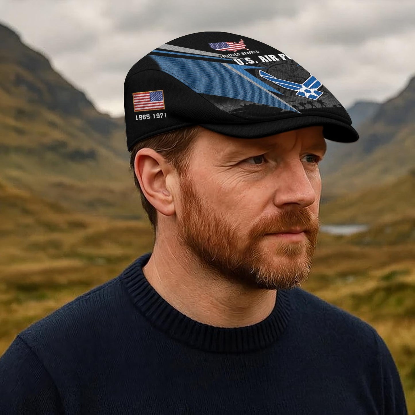Custom U.S. Air Force Jeff Cap – USMC Heritage Military Cap