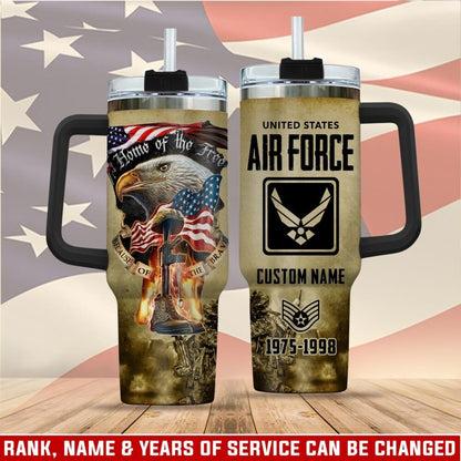 US Air Force - Tumbler 40oz - Eagle, Fire and Ash