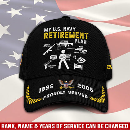 US Navy – Classic Cap – Retirement Plan