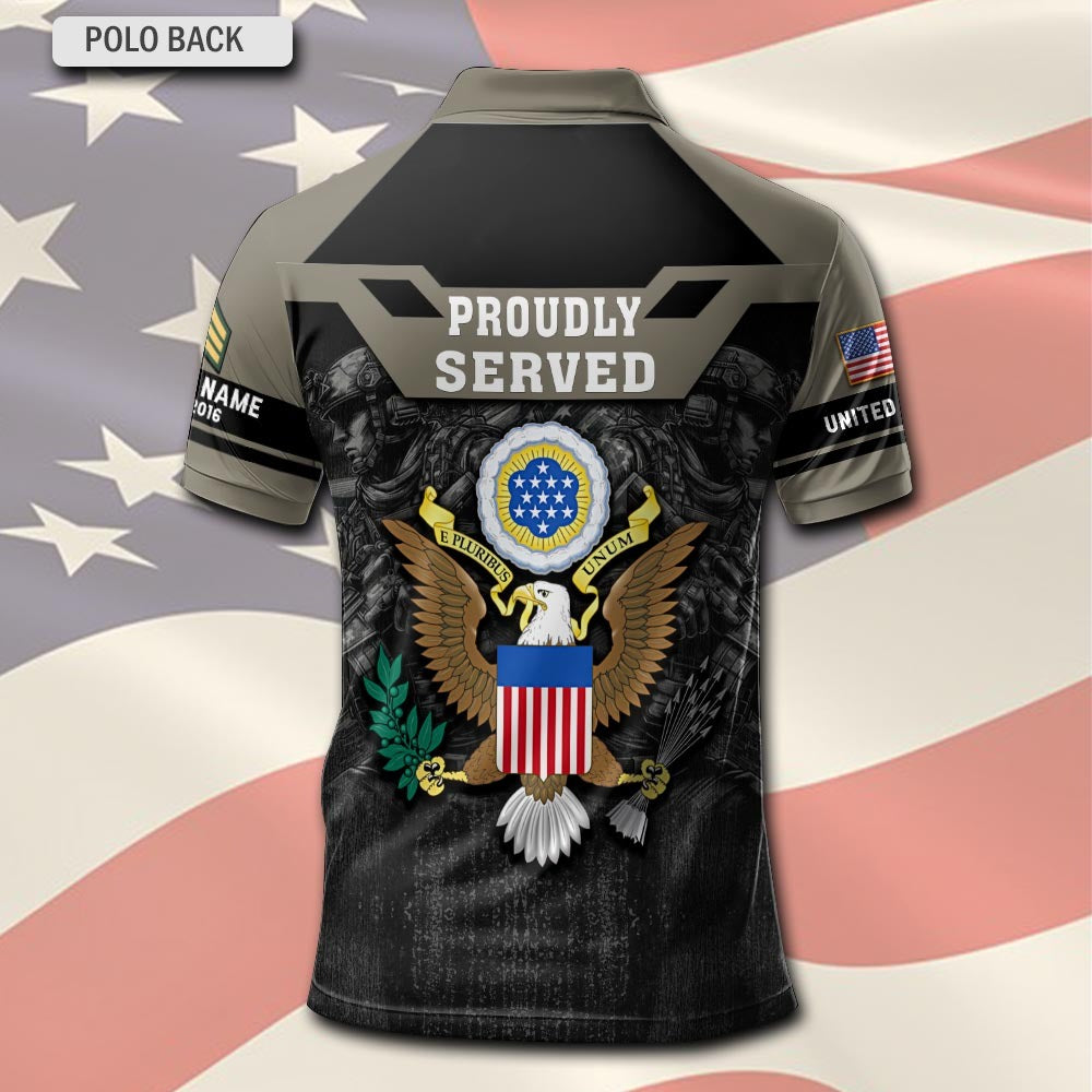 U.S Army – Hoodie – Pround Served