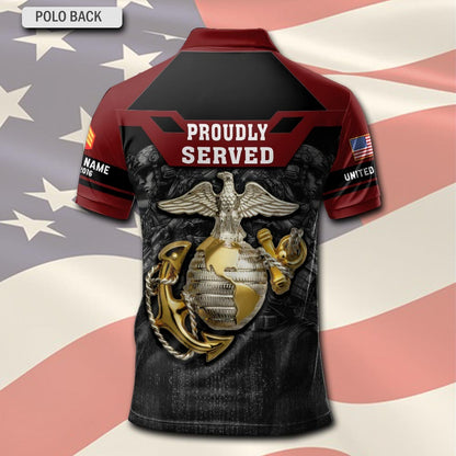 U.S Marine Corps – Hoodie – Pround Served