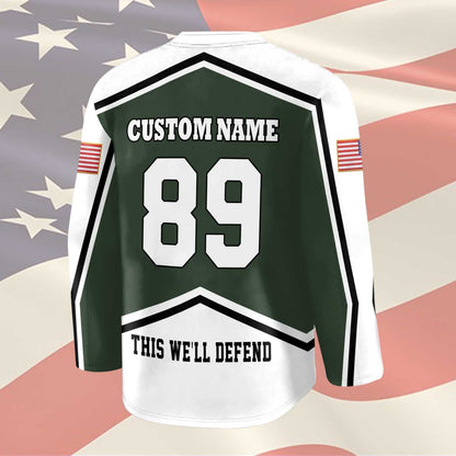 US Army – Hockey Jersey – Honor Shield Pattern