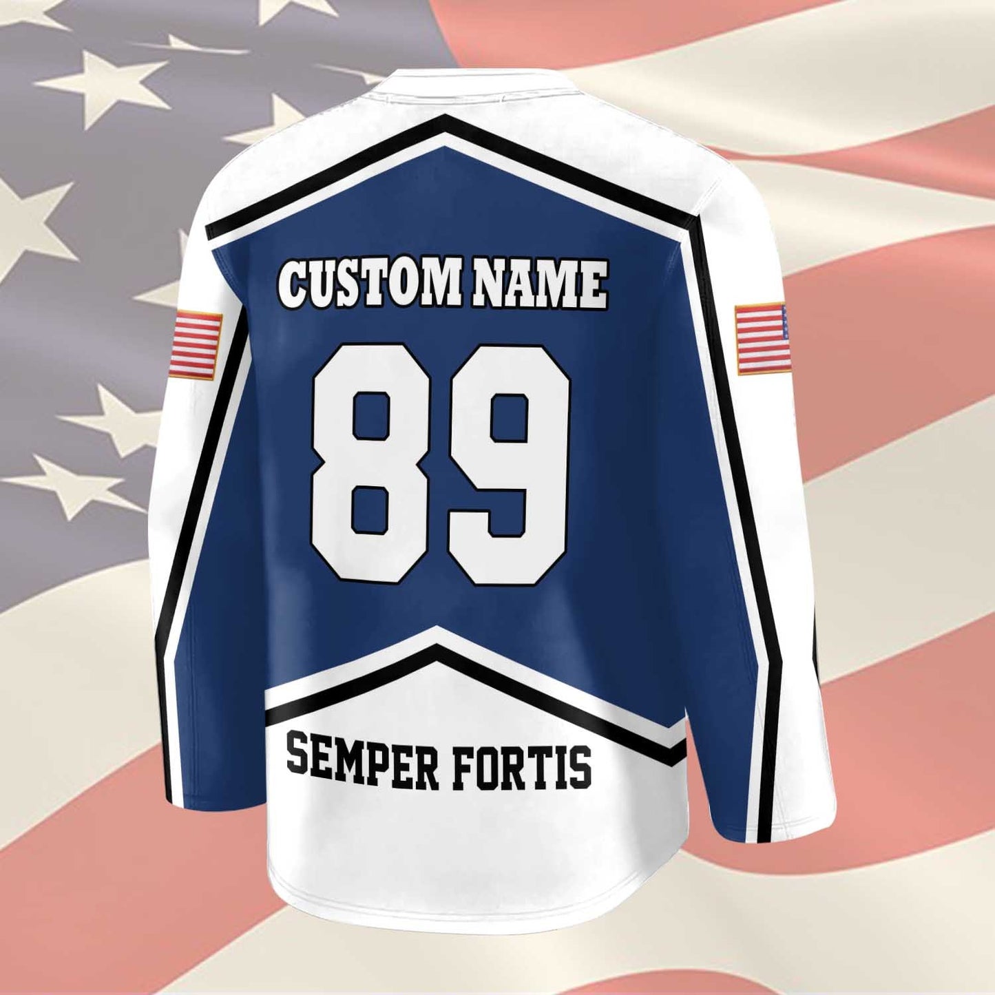 US Navy – Hockey Jersey – Honor Shield Pattern