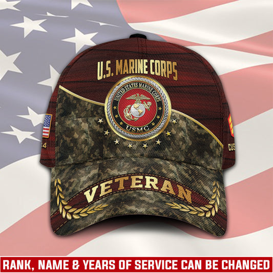 US Marine Corps – Classic Cap – Camo Gold