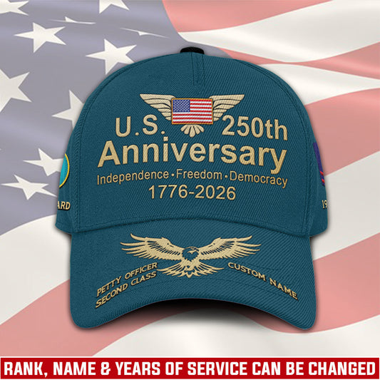 US Coast Guard – Classic Cap – Independence·Freedom·Democracy