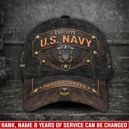 US Navy – Classic Cap – Distressed Heritage