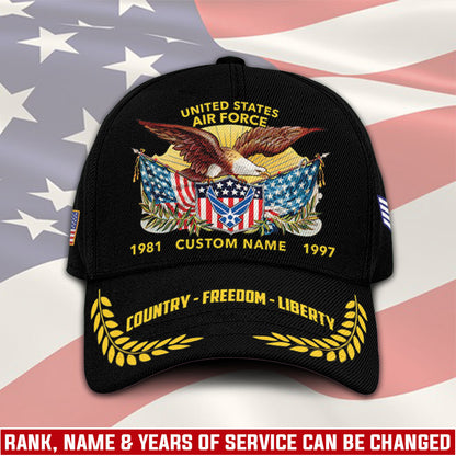 US Air Force – Classic Cap – Country - Freedom - Liberty
