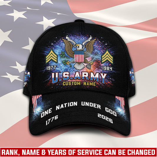 US Army – Classic Cap – One Nation Under God