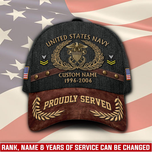 US Navy – Classic Cap – Denim Design
